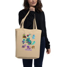 Load image into Gallery viewer, Chivalrous "Val" the Chameleon Collection Eco Tote Bag
