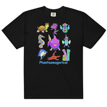 Load image into Gallery viewer, Phantasmagorical "Fan" the Fish Collection Men’s garment-dyed heavyweight t-shirt