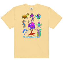 Load image into Gallery viewer, Phantasmagorical "Fan" the Fish Collection Men’s garment-dyed heavyweight t-shirt