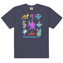 Load image into Gallery viewer, Phantasmagorical "Fan" the Fish Collection Men’s garment-dyed heavyweight t-shirt