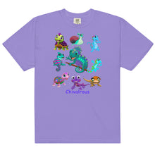 Load image into Gallery viewer, Chivalrous "Val" the Chameleon Collection Men’s garment-dyed heavyweight t-shirt