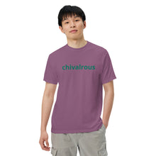 Load image into Gallery viewer, Chivalrous "Val" garment-dyed heavyweight t-shirt