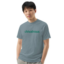 Load image into Gallery viewer, Chivalrous "Val" garment-dyed heavyweight t-shirt