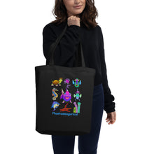 Load image into Gallery viewer, Phantasmagorical &quot;Fan&quot; the Fish Collection Eco Tote Bag
