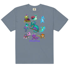 Load image into Gallery viewer, Chivalrous &quot;Val&quot; the Chameleon Collection Men’s garment-dyed heavyweight t-shirt
