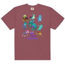 Load image into Gallery viewer, Chivalrous &quot;Val&quot; the Chameleon Collection Men’s garment-dyed heavyweight t-shirt
