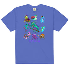 Load image into Gallery viewer, Chivalrous &quot;Val&quot; the Chameleon Collection Men’s garment-dyed heavyweight t-shirt
