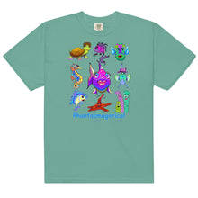 Load image into Gallery viewer, Phantasmagorical &quot;Fan&quot; the Fish Collection Men’s garment-dyed heavyweight t-shirt
